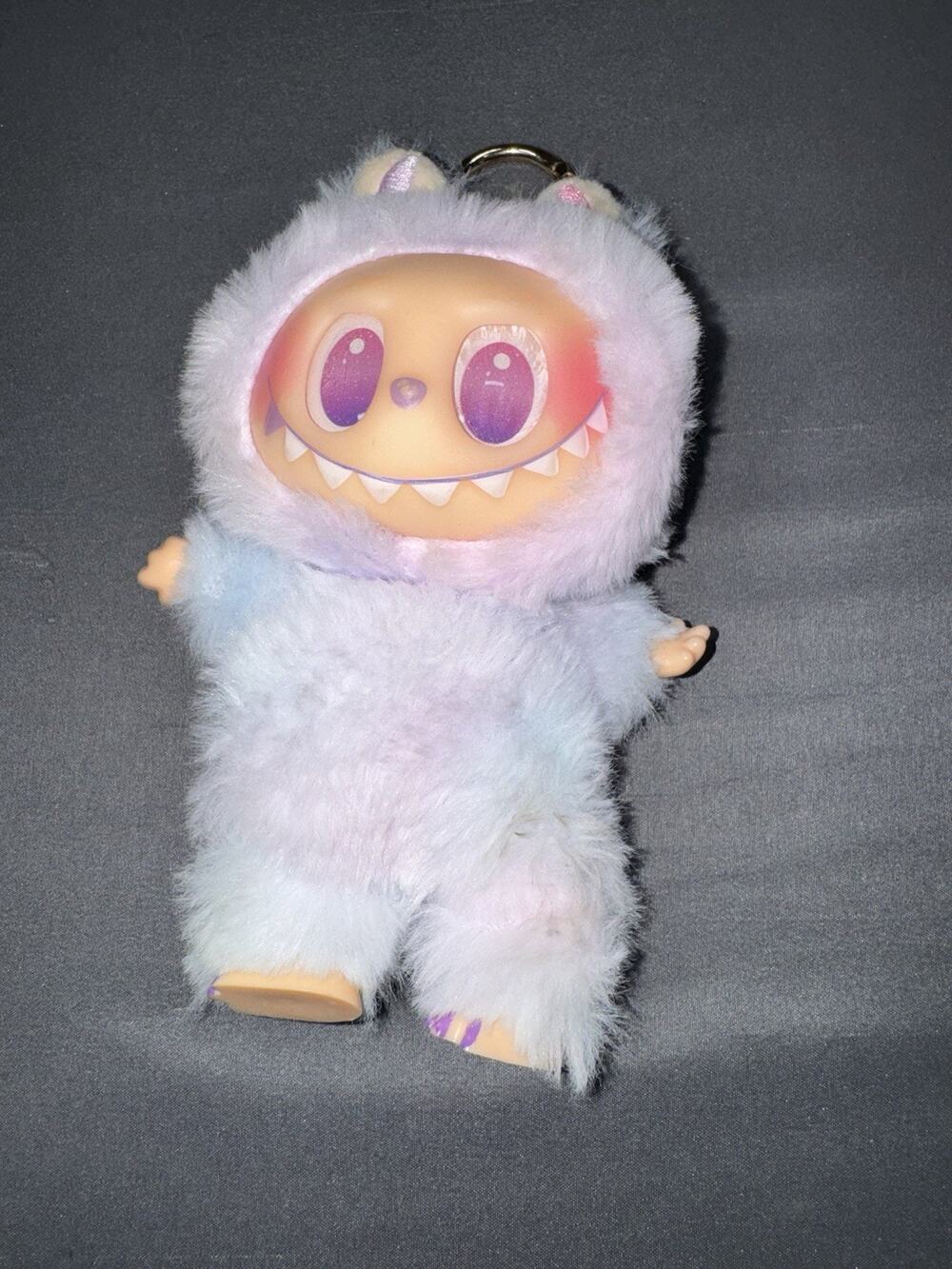 Labubu Purple & Blue Plush Pop Mart The Monsters